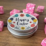 Metal Sweet Tin Gift For Easter Happy Easter Gift For Kids Child