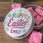 Happy Easter Personalised Sweet Tin Easter Decorations Gifts