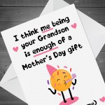 Funny Mothers Day Card For Nan Joke Nan Card Nan Card