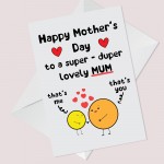 Mothers Day Card For Mum Lovely Mum Card Mum Card From Daughter