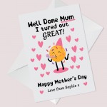 Funny Birthday Card For Mum From Daughter Son Joke Birthday Card