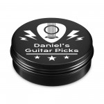 Guitar Pick Tin Personalised, Birthday Gifts For Men Women