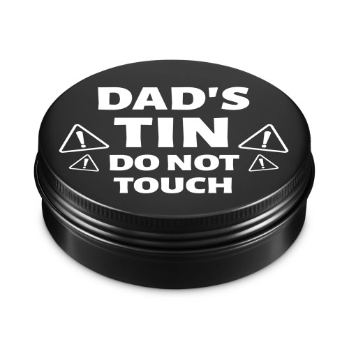 Funny Dads Tin Do Not Touch Gift For Dad Fathers Day Gifts