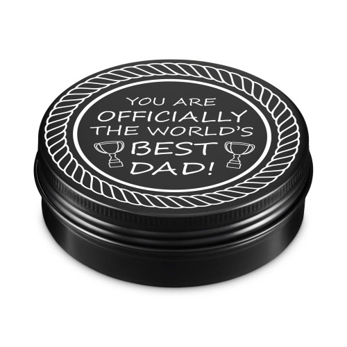 Gift For Dad Worlds Best Dad Tin Dad Birthday Gift Fathers Day