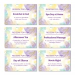 Mothers Day Gift For Mum Beautiful Coupon Book For Mum