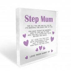 Step Mum Gifts Stepmum Birthday Personalised Gifts For Her