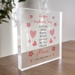 Mothers Day Gift For My Beautiful Fabulous Mum Personalised 