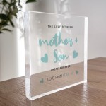 Mother And Son Plaque For Mum or Son Birthday Gifts For Mum