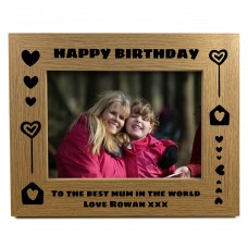 Personalised Birthday Gifts Mum 7x5 Photo Frame Mum Gifts 