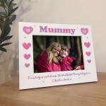Mummy 7x5 White Frame Gift For Mum Mummy Gifts From Daughter