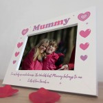Mummy 7x5 White Frame Gift For Mum Mummy Gifts From Daughter