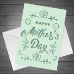 Mothers Day Card For Mum On Mothers Day Card For Her Thank You