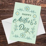 Mothers Day Card For Mum On Mothers Day Card For Her Thank You