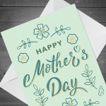 Mothers Day Card For Mum On Mothers Day Card For Her Thank You