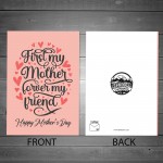 Mothers Day Card for Mum Forever My Friend Card For Mum
