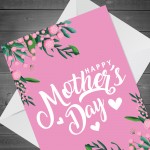 Mothers Day Card Unique Mum Mothers Day Cards With Floral Print