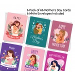 Mothers Day Cards 6 Pack Cute Mothers Day Cards Card For Mum Nan