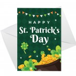 St Patricks Day Card Happy St Patricks Day Card St Paddys Day 
