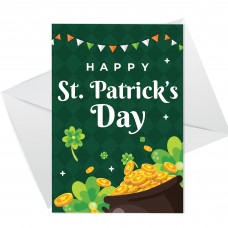 St Patricks Day Card Happy St Patricks Day Card St Paddys Day 