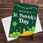 St Patricks Day Card Happy St Patricks Day Card St Paddys Day 