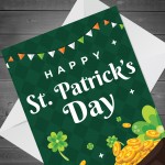 St Patricks Day Card Happy St Patricks Day Card St Paddys Day 