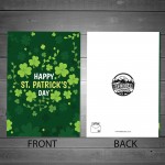 Happy St Patricks Day Greetings Card Lucky Irish Card For Family