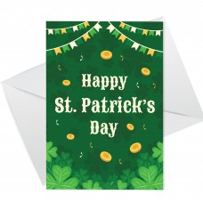 St Patricks Day Card For Friends Family Loved Ones