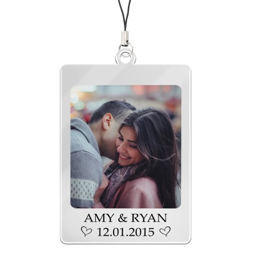 Personalised Keyring For Couple Anniversary Gifts Boyfriend