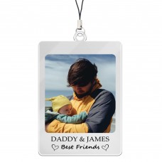 Personalised Daddy Keyring Daddy Gift For Birthday Fathers Day