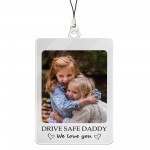 Personalised Daddy Keyring Drive Safe Daddy Gift For Birthday