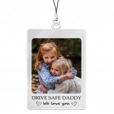 Personalised Daddy Keyring Drive Safe Daddy Gift For Birthday