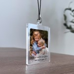 Personalised Daddy Keyring Drive Safe Daddy Gift For Birthday