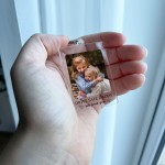 Personalised Daddy Keyring Drive Safe Daddy Gift For Birthday