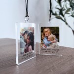 Personalised Daddy Keyring Drive Safe Daddy Gift For Birthday
