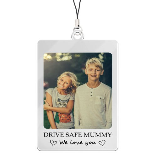 Personalised Mummy Keyring Drive Safe Mummy Gift For Birthday