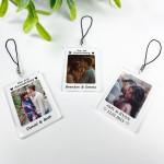 Custom Couple Keychain Personalised 1st Anniversary Gifts
