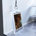 Custom Couple Keychain Personalised 1st Anniversary Gifts