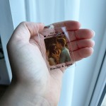 Custom Couple Keychain Personalised 1st Anniversary Gifts