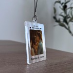 Custom Couple Keychain Personalised 1st Anniversary Gifts