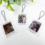 Custom Couple Keychain Personalised 2nd Anniversary Gift