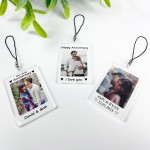 Custom Couple Keychain Personalised 1st 2nd 3rd Anniversary Gift