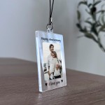 Custom Couple Keychain Personalised 1st 2nd 3rd Anniversary Gift