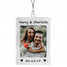 Custom Couple Keychain Personalised Gift For Boyfriend Wife