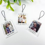 Personalised Photo Keyring For Boyfriend Girlfriend Drive Safe