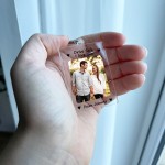 Personalised Photo Keyring For Boyfriend Girlfriend Drive Safe