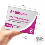 AntiMoan Funny Joke Pill Box Gift For Her Mum Auntie Friend