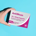 AntiMoan Funny Joke Pill Box Gift For Her Mum Auntie Friend