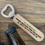 Funny St Patricks Day Gift For Him Her Bottle Opener Friendship