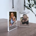 Personalised Fathers Day Gifts For Dad Photo Keyring Dad Gifts