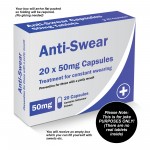 Anti-Swear Funny Pill Box Prank Gifts for Him Her Friend